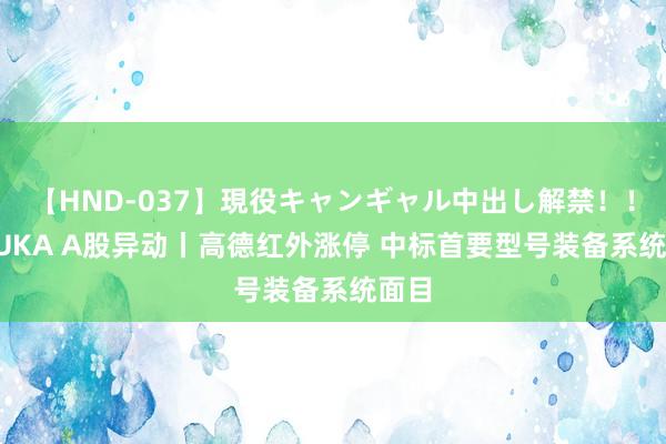 【HND-037】現役キャンギャル中出し解禁！！ ASUKA A股异动丨高德红外涨停 中标首要型号装备系统面目