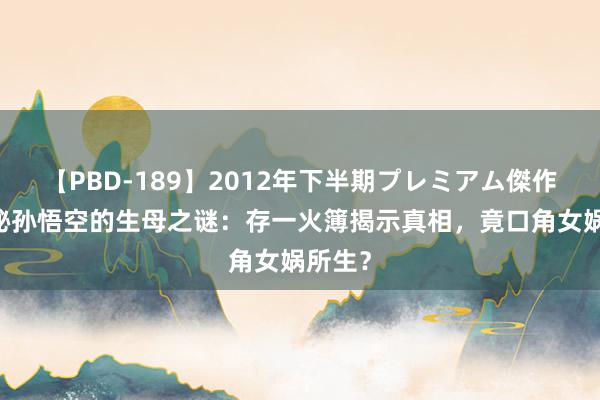 【PBD-189】2012年下半期プレミアム傑作選 揭秘孙悟空的生母之谜：存一火簿揭示真相，竟口角女娲所生？